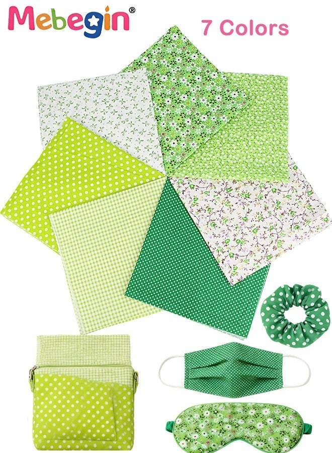 ميبيجين 14 قطعة من القماش القطني 100٪، مربعات مقطوعة مسبقًا مقاس 50x50 سم، مستلزمات خياطة متعددة الألوان، مجموعة فنون وحرف يدوية، مناسبة لمشاريع الخياطة وخلفيات التصوير الفوتوغرافي - Image 3